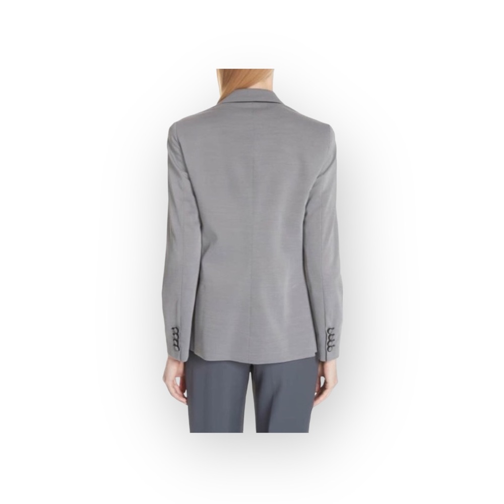 new Emporio Armani ⌘ Tailored Textured Patch Pocket Stretch Blazer ⌘ Mini Checks - Picture 5 of 17